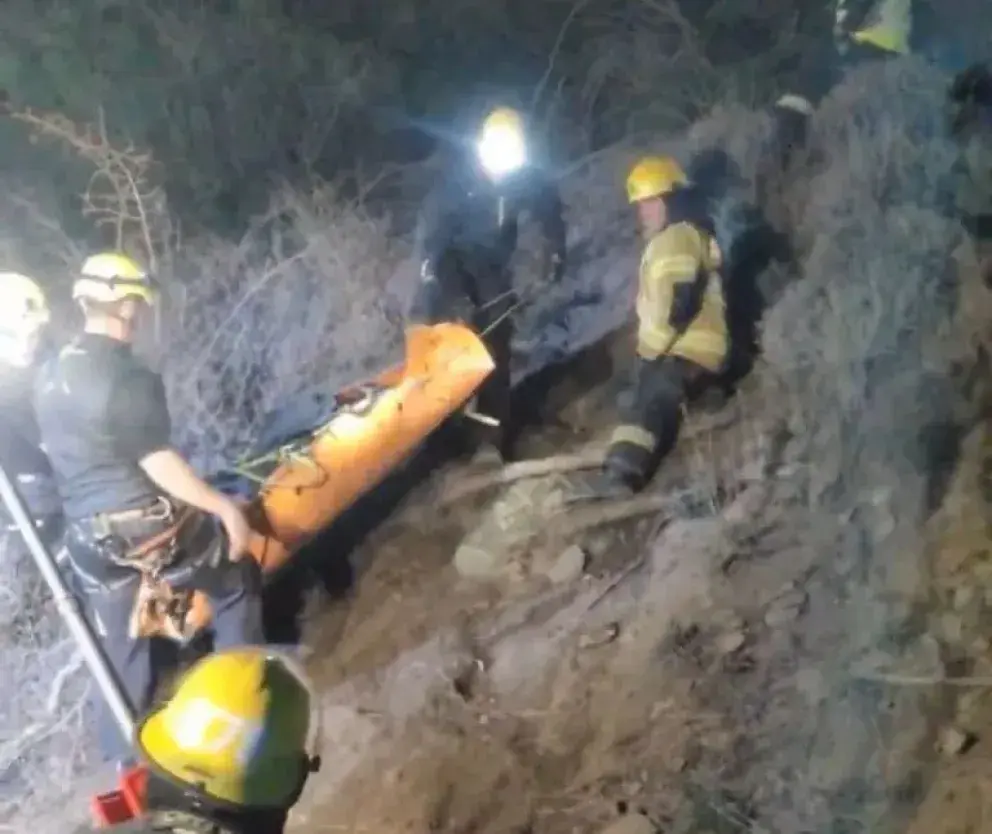 Rescataron a una adolescente herida tras una caída en la montaña de San Martín de los Andes