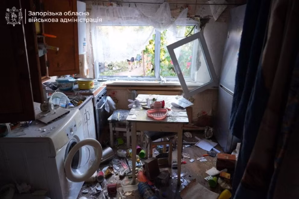 Ataque ruso en Zaporizhzhia dejó al menos cinco muertos y once heridos