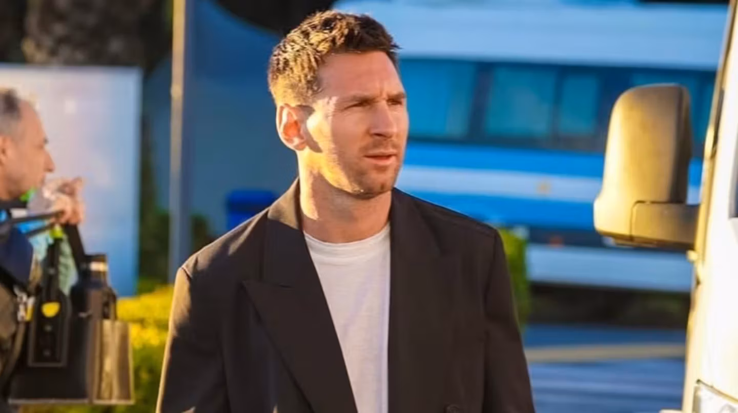 Lionel Messi dejó Rosario y volvió a Estados Unidos para reincorporarse al Inter Miami