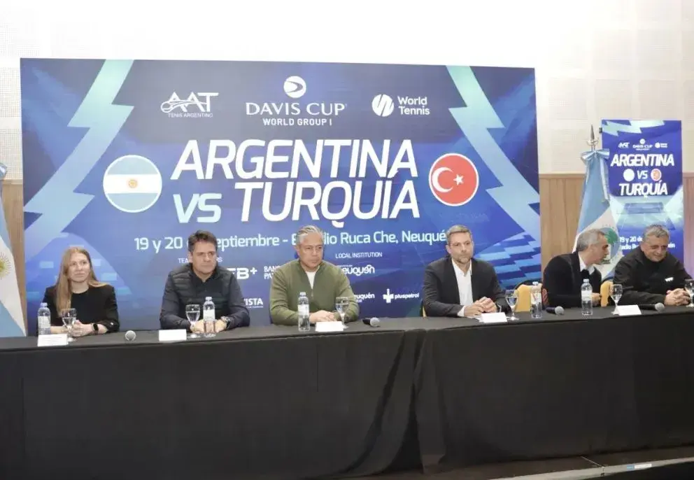 Neuquén será sede por primera vez de una serie de la Copa Davis