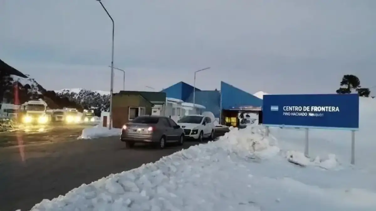 Pino Hachado: liberaron 130 camiones tras varios días de espera por la nieve