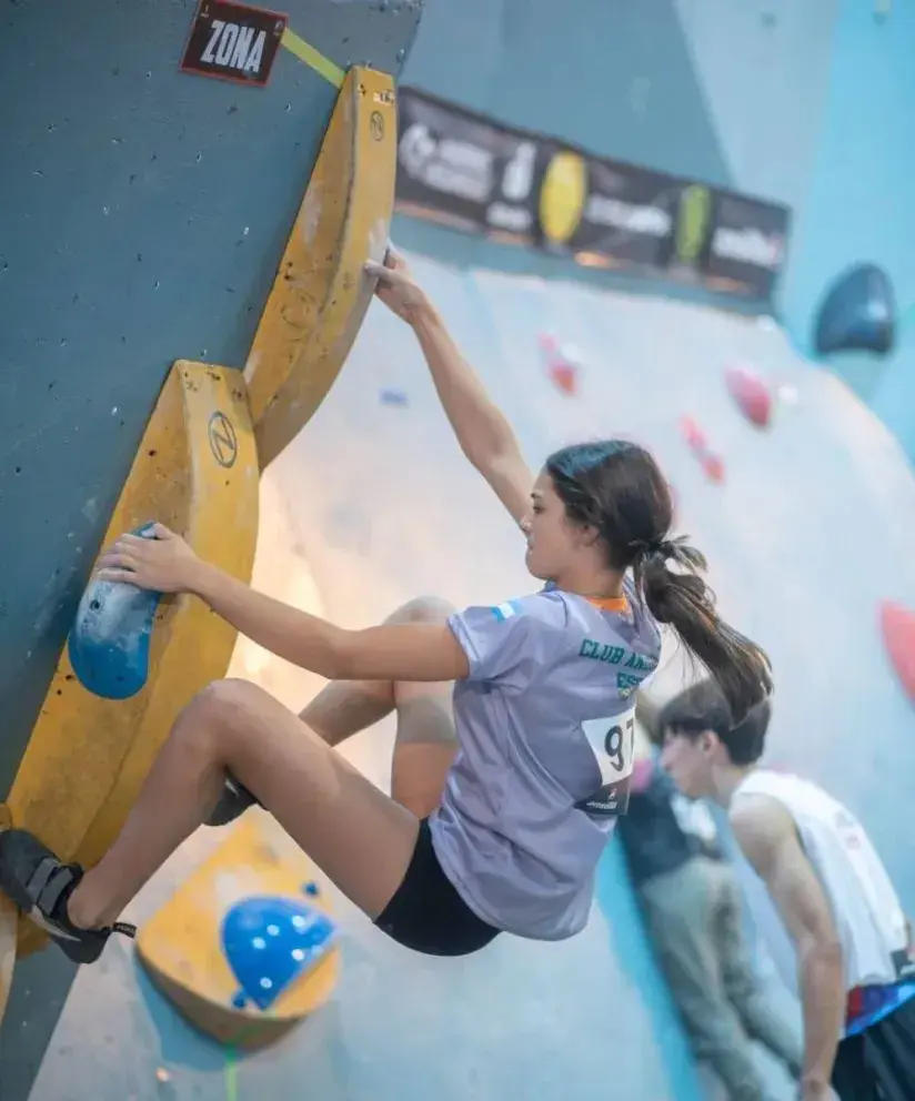 La primera neuquina en llegar a un mundial de escalada es de San Martín de los Andes