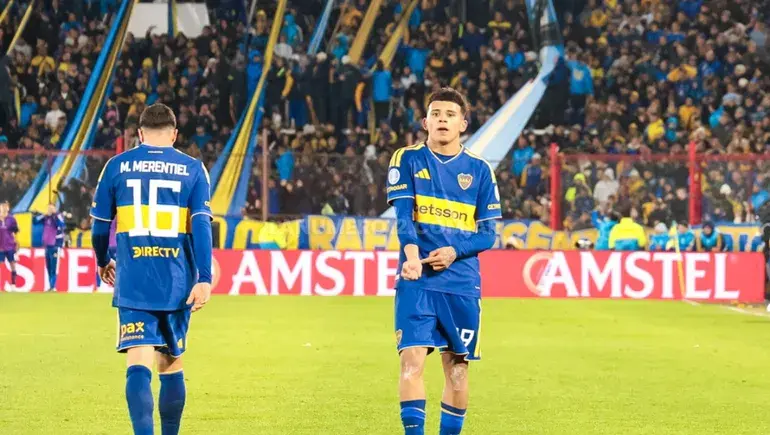 Boca lo dio vuelta y se quedó con una gran victoria ante Recoleta por la Copa Sudamericana